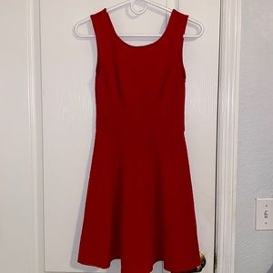 Cute red dress worn once size 3